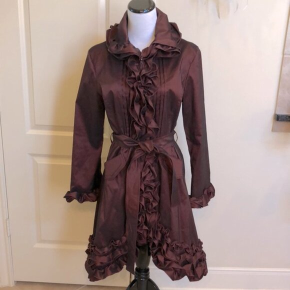 Dons Collection Burgundy Jacket - Picture 1 of 15